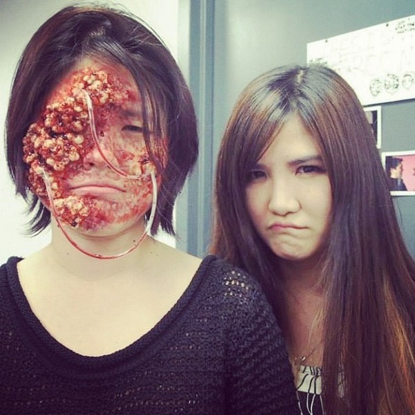28 Horrifying Halloween Makeup Ideas That Look a Little Too Real